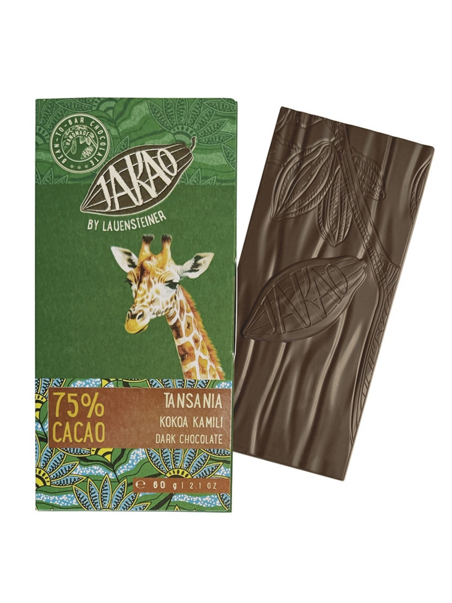 Lauenstein JAKAO Tansania 75% Bio Schokolade 60g