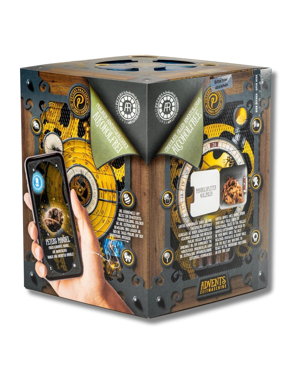 Augmented Reality Adventskalender von Peters Pralinen aus Lippstadt.