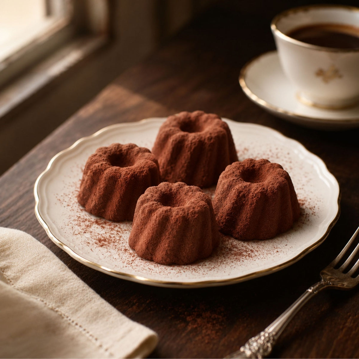 Goufrais Kakaokonfekt mit Espresso – der kühle Genuss
