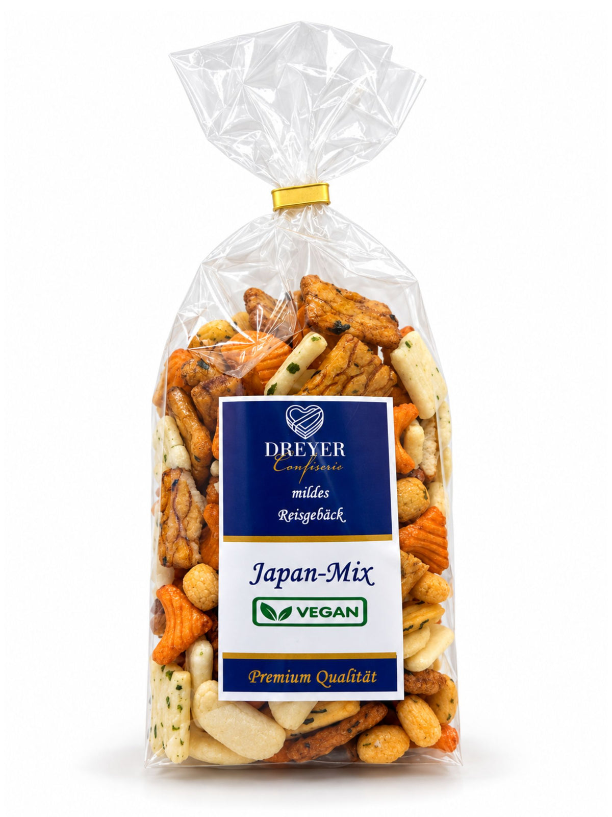 Dreyer Confiserie Japan Mix – asiatischer Reiscracker-Snack aus Hameln in 200g Packung