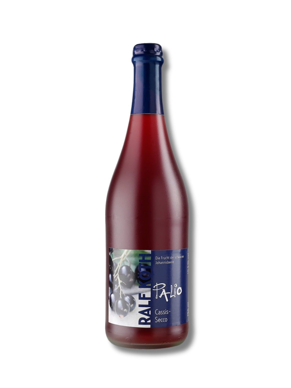 Palio Cassis Secco 0,75 l – fruchtiger Johannisbeer-Secco von Wein & Secco Köth mit feiner Perlage, erhältlich in der Dreyer Confiserie in Hameln.
