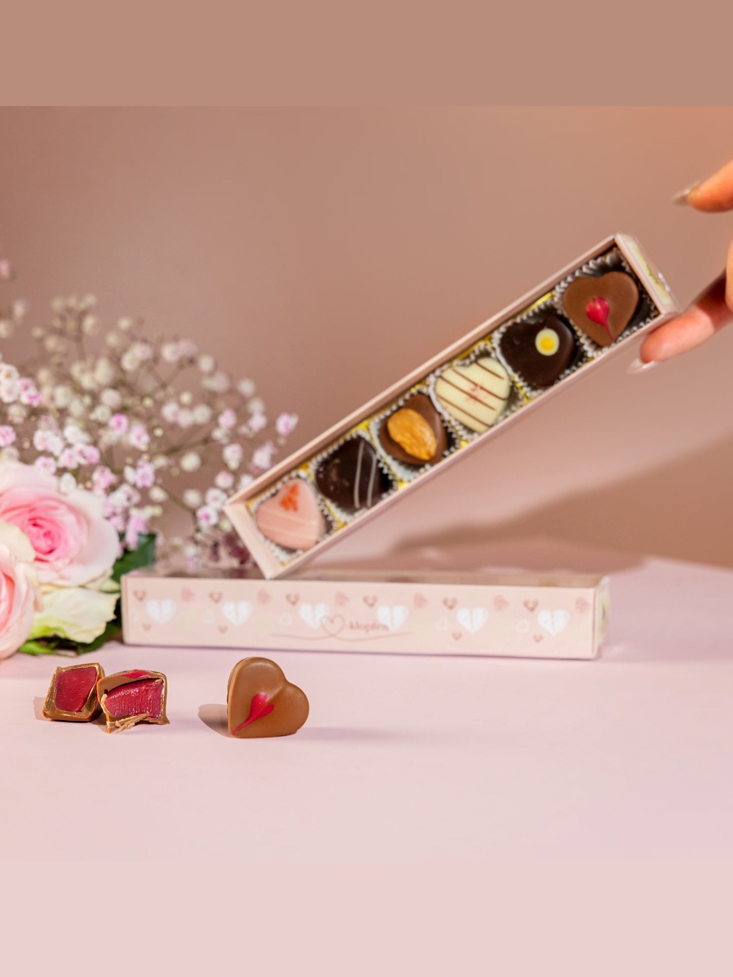 Produktbild Lauensteiner Herzklopfen Trüffel und Pralinen 85g.