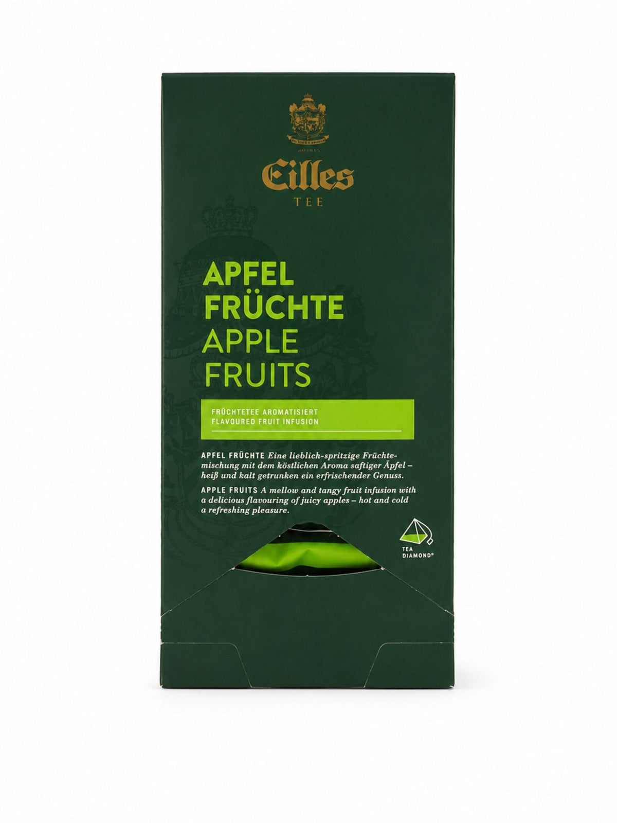 World Luxury Selection Apfelfrüchte 20er Box 80g EILLES einzeln kuvertierter Früchtetee